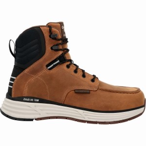 Botte Travail Georgia Boot DuraBlend Sport Composite Embout Imperméables Homme Marron | AKPTECO-93