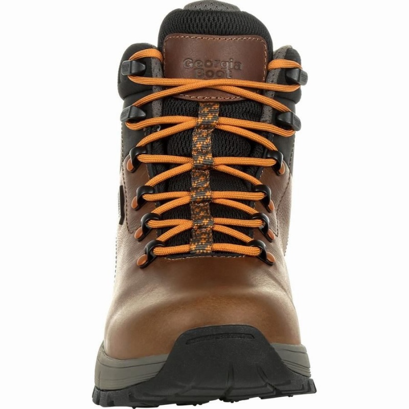 Botte Randonnée Georgia Boot Eagle Trail Imperméables Homme Marron | YAIFTHL-59