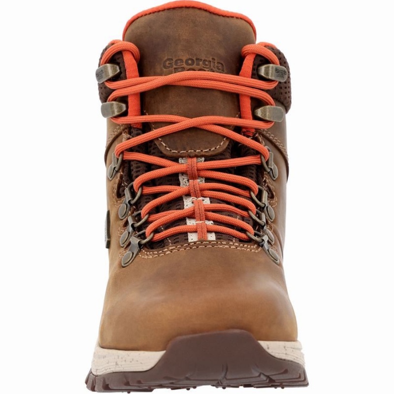 Botte Randonnée Georgia Boot Eagle Trail Imperméables Femme Marron | UREONKX-72