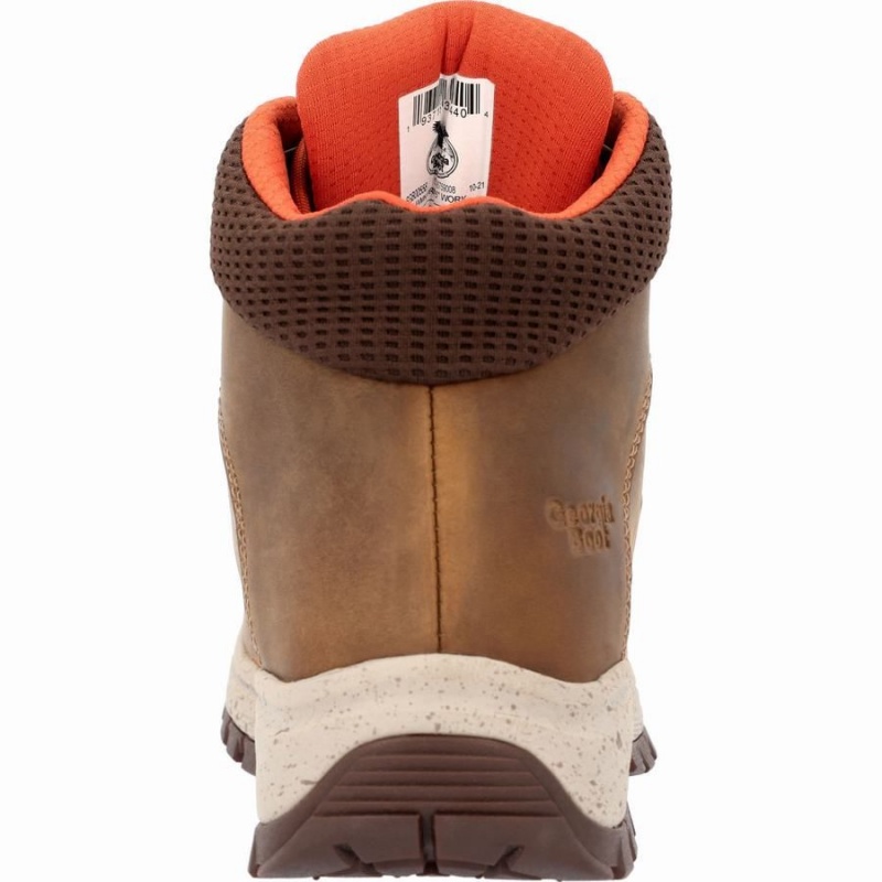 Botte Randonnée Georgia Boot Eagle Trail Imperméables Femme Marron | UREONKX-72