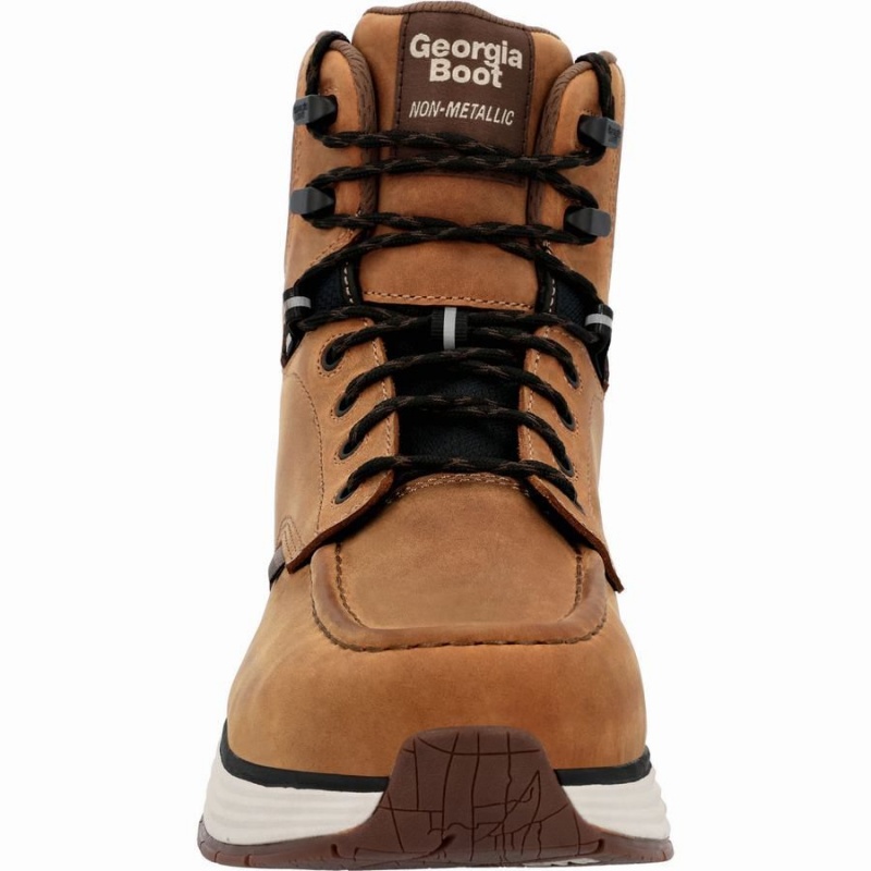 Botte Travail Georgia Boot DuraBlend Sport Composite Embout Imperméables Homme Marron | AKPTECO-93