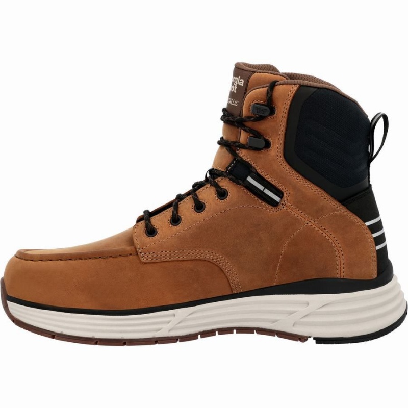 Botte Travail Georgia Boot DuraBlend Sport Composite Embout Imperméables Homme Marron | AKPTECO-93