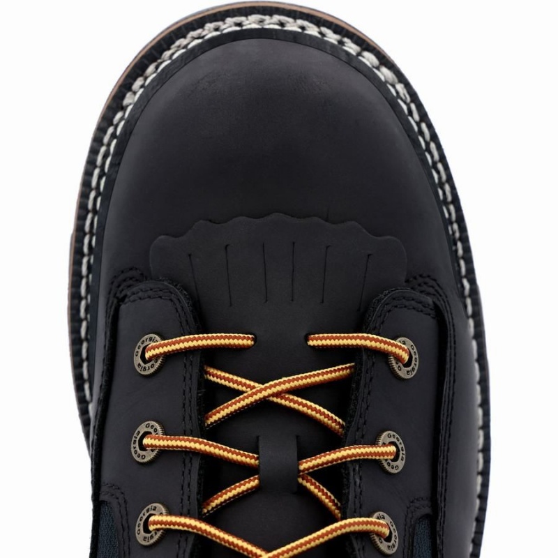 Botte Travail Georgia Boot LTX Logger Imperméables Homme Noir | IDNAMPT-47