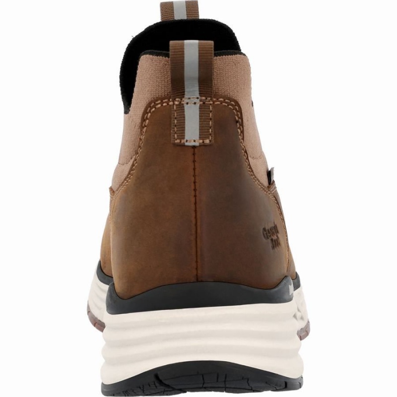 Bottines Chelsea Georgia Boot DuraBlend Sport Imperméables Travail Homme Marron | MYPWNCQ-07