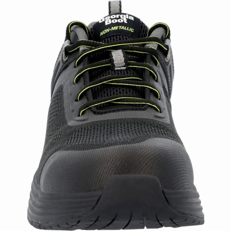 Chaussure Travail Georgia Boot DuraBlend Sport Composite Embout Electrical Hazard Athlétiques Homme Noir | REGYFPL-06