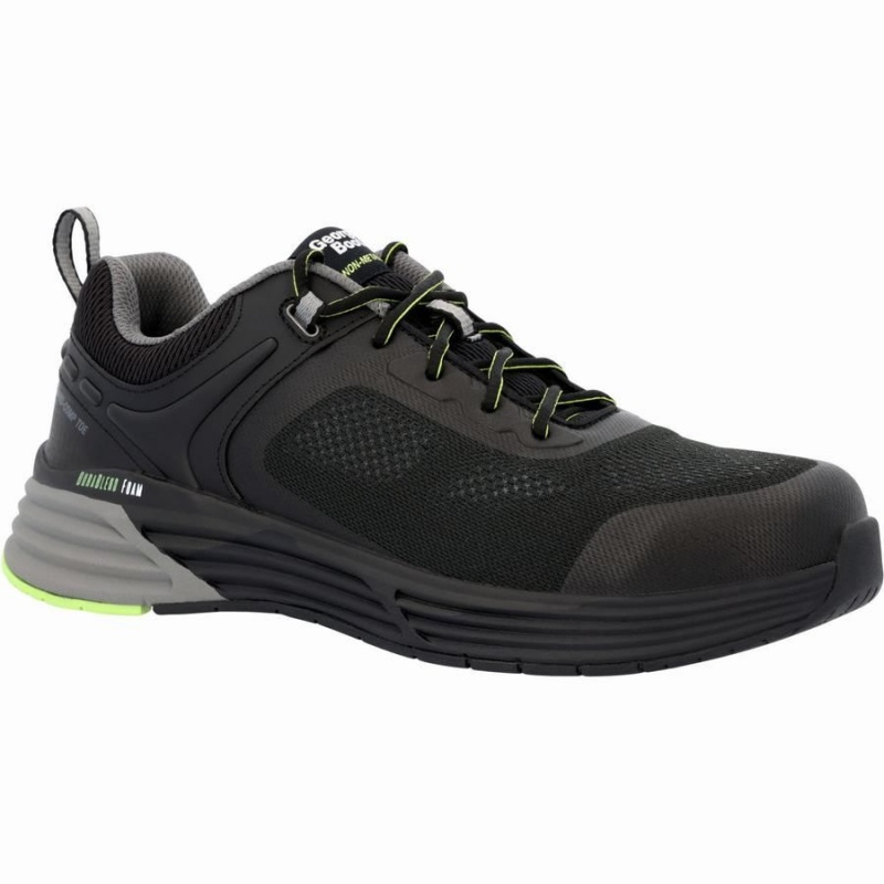 Chaussure Travail Georgia Boot DuraBlend Sport Composite Embout Electrical Hazard Athlétiques Homme Noir | REGYFPL-06