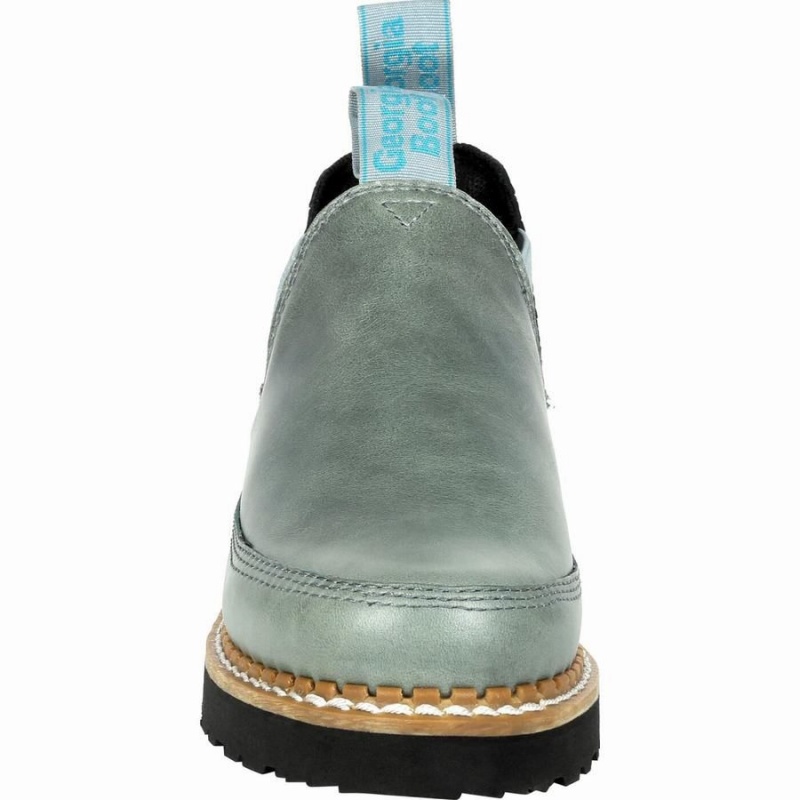 Chaussure Travail Georgia Boot Georgia Giant Sage Romeo Femme Vert | QHLCUJI-94